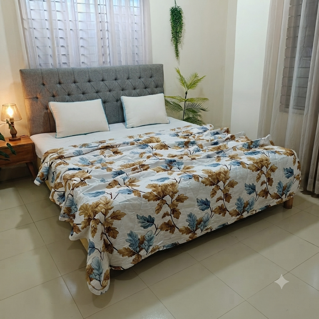 Autumn Leaves Premium AC Quilt