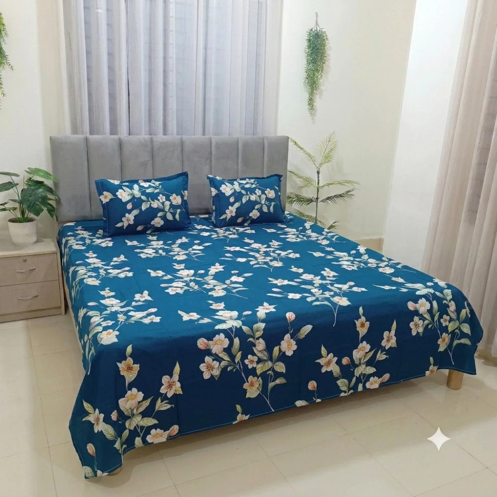 সুপার সফট পিউর কটন বেডসিট সেট (08)