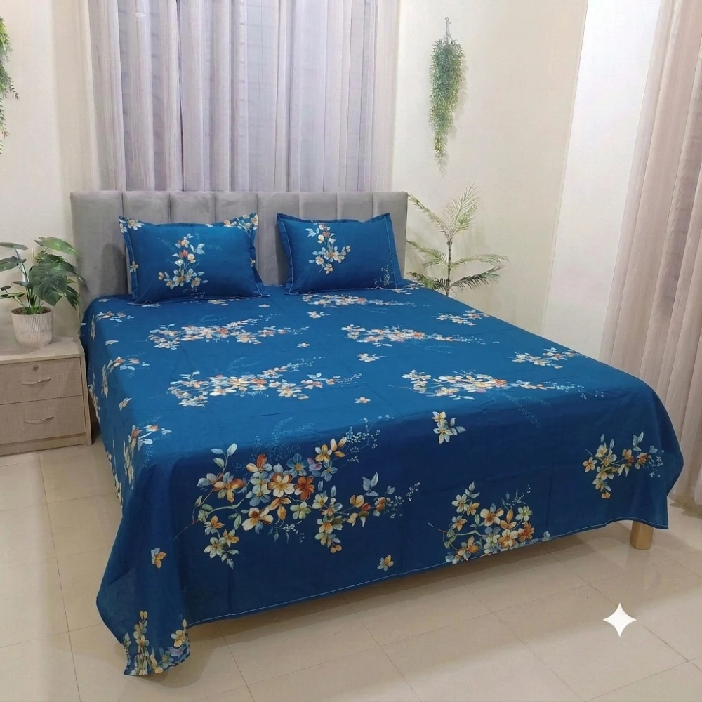 সুপার সফট পিউর কটন বেডসিট সেট (12)